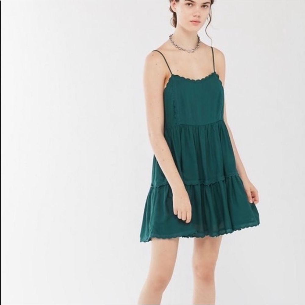 Green Sleeveless Dress